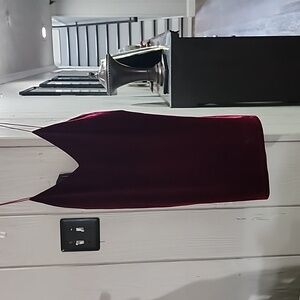 Tobi Dress Velevt Spaghetti Straps Small